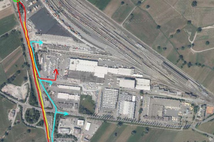 NEUE Zufahrt zum Zollamt